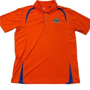 Knights Apparel Men’s Orange University of Florida Gators Polo Shirt L Polyester